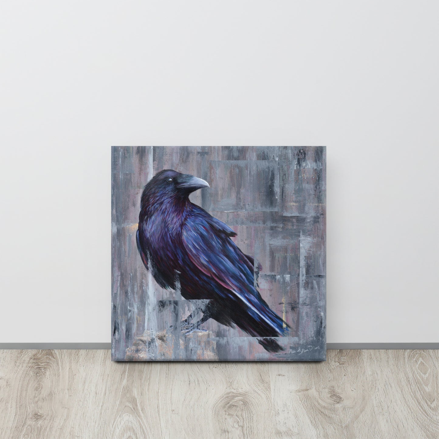 Raven Canvas Print