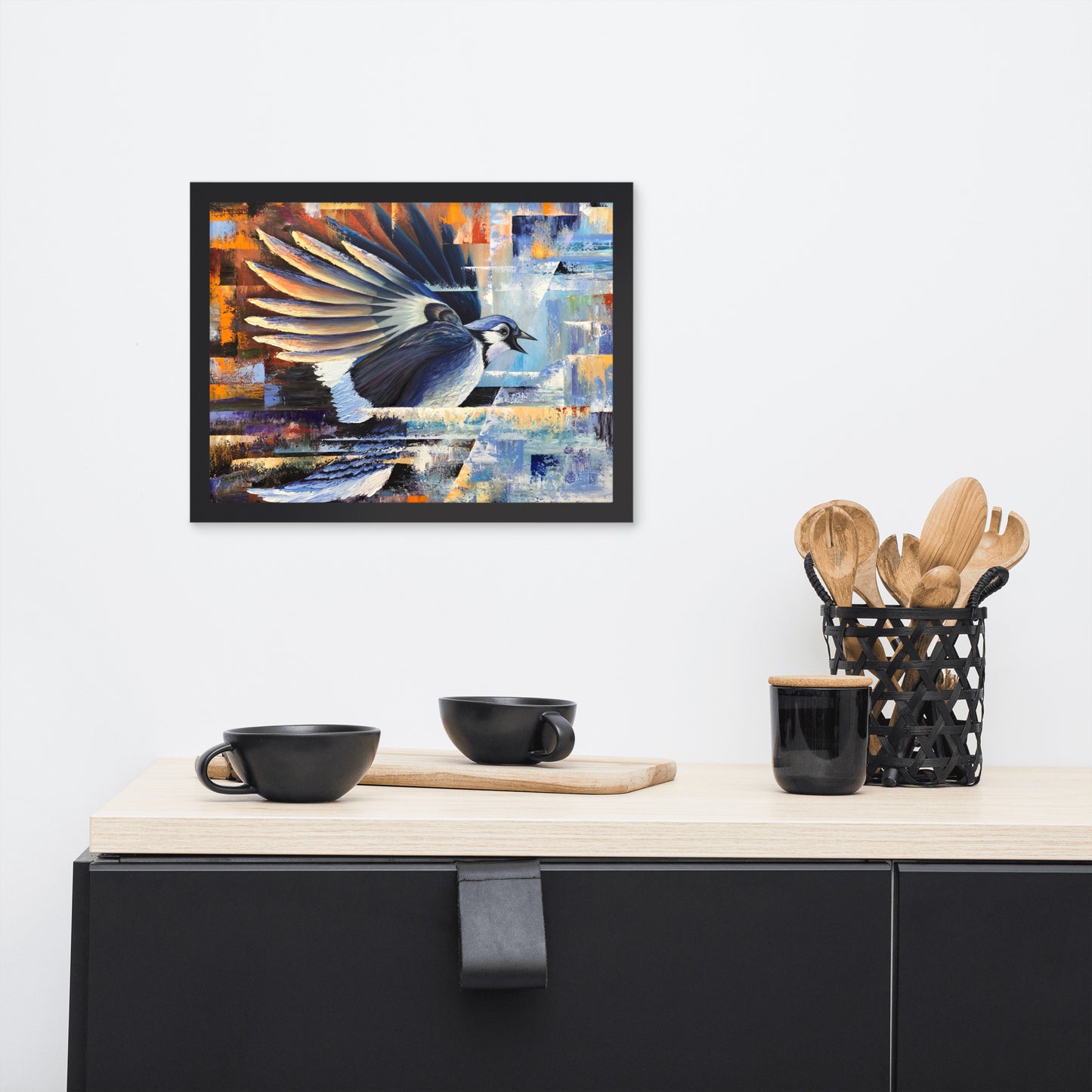 Blue Jay Framed Print
