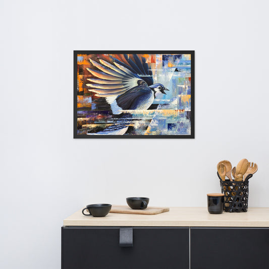 Blue Jay Framed Print