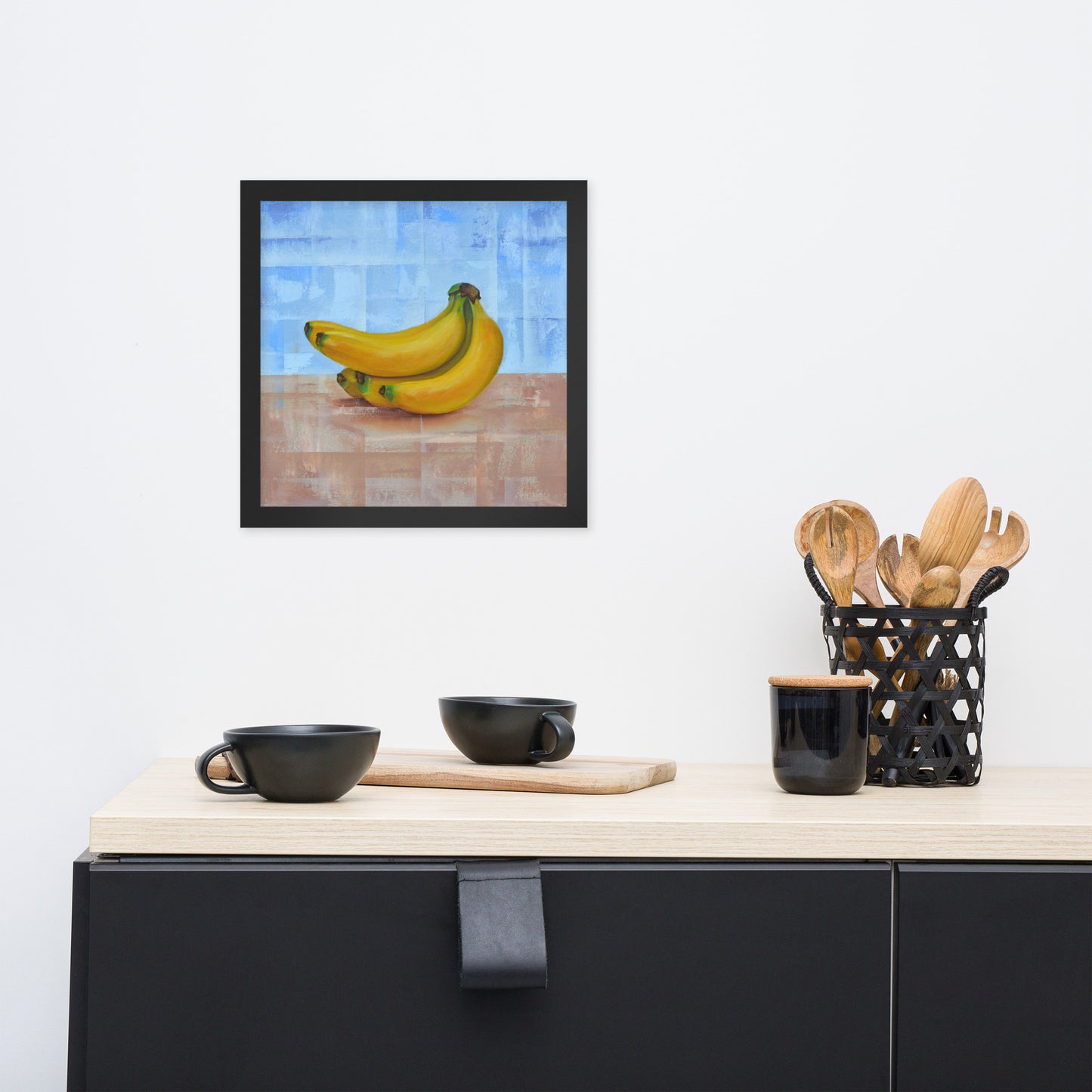 Framed Bananas Print