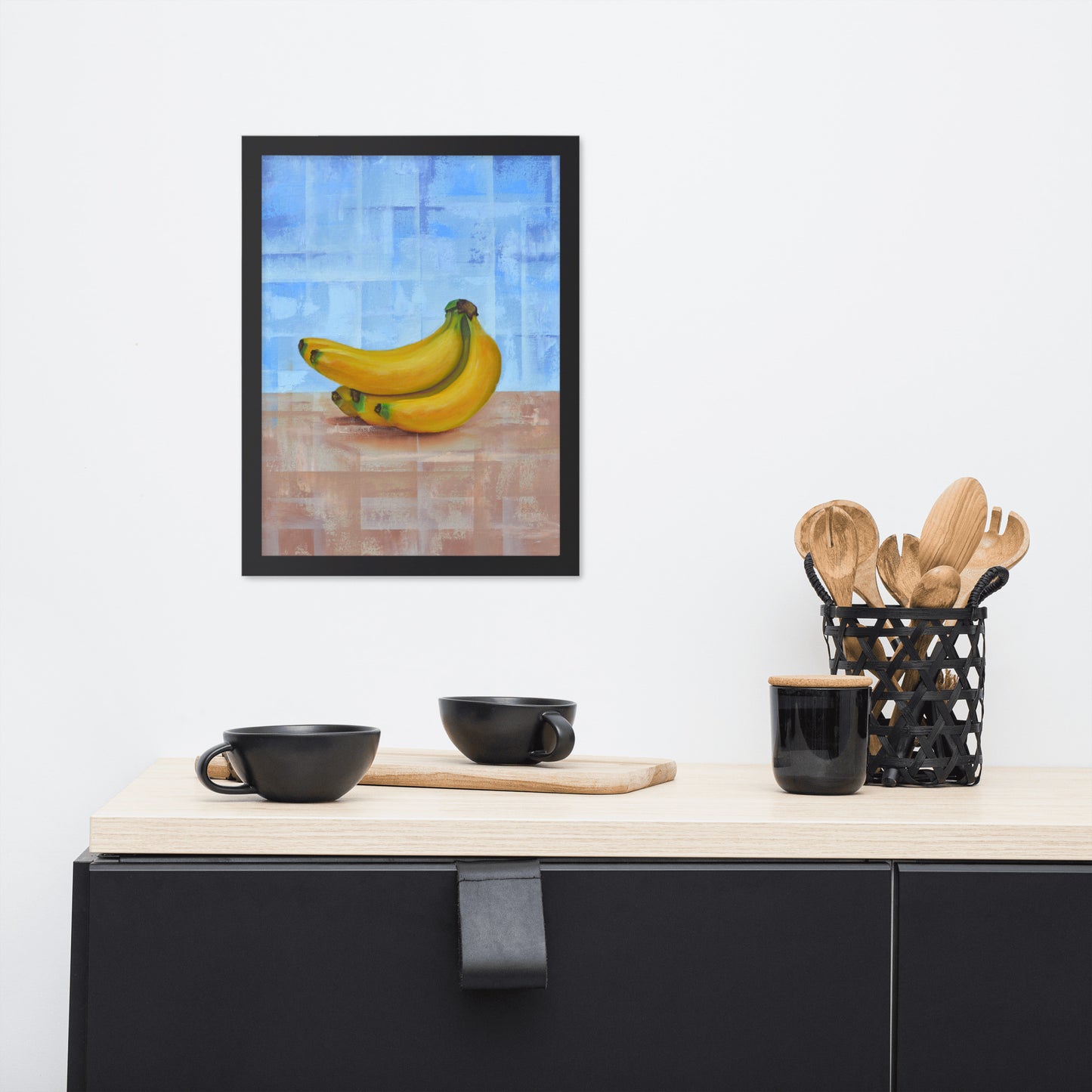 Framed Bananas Print