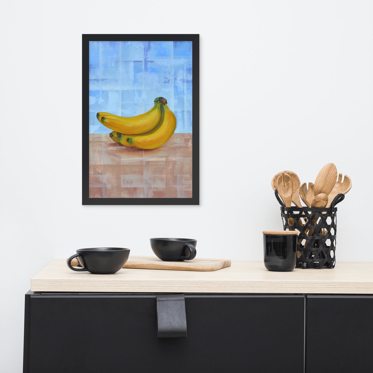 Framed Bananas Print