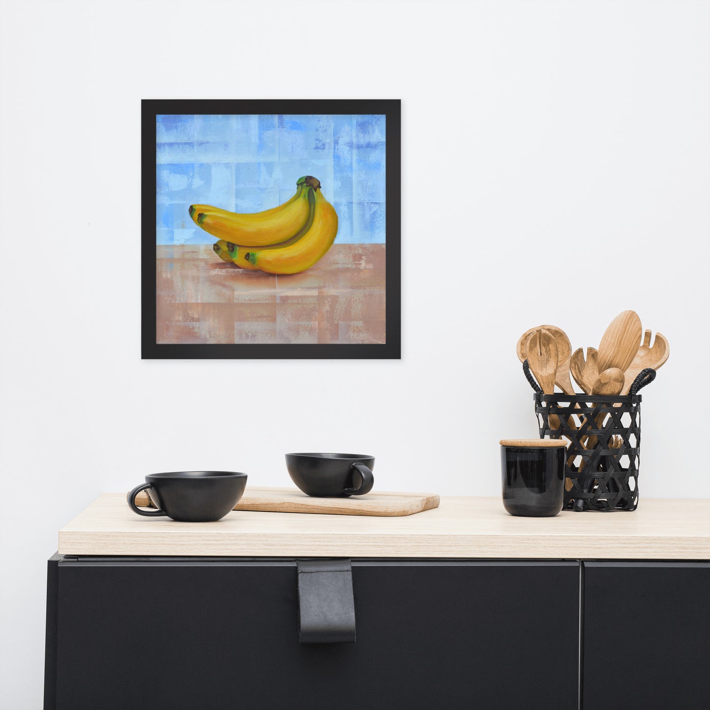 Framed Bananas Print