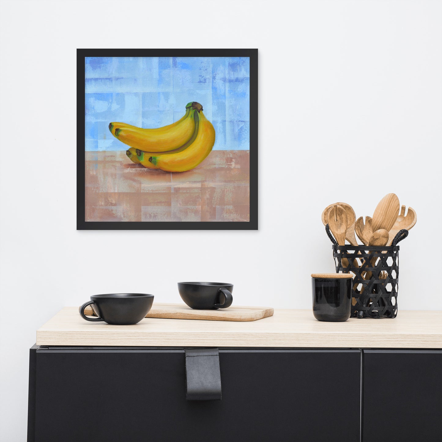 Framed Bananas Print