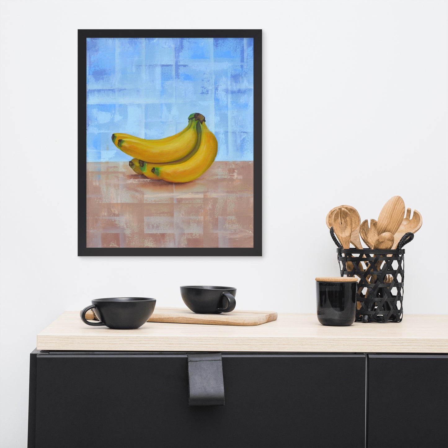 Framed Bananas Print