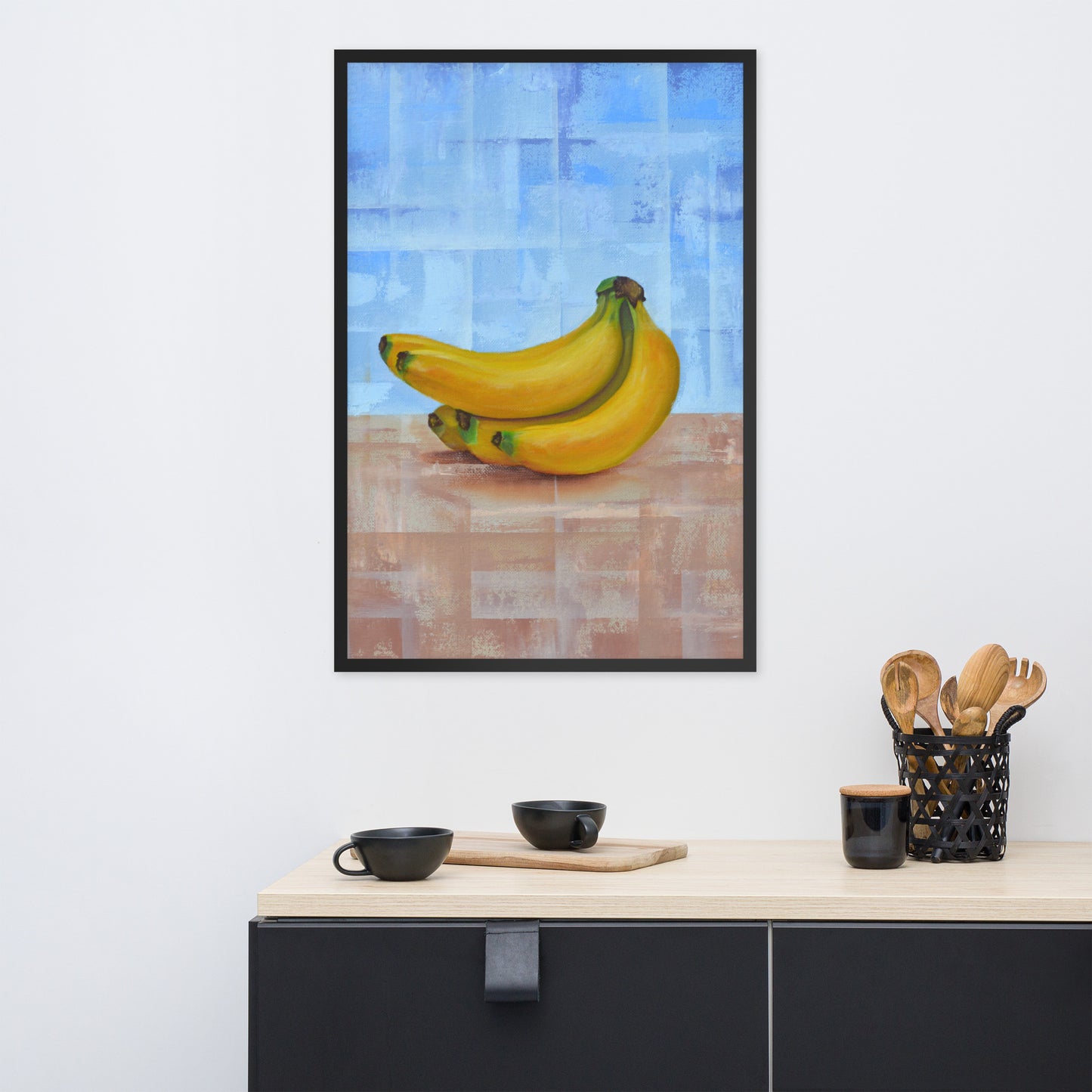 Framed Bananas Print