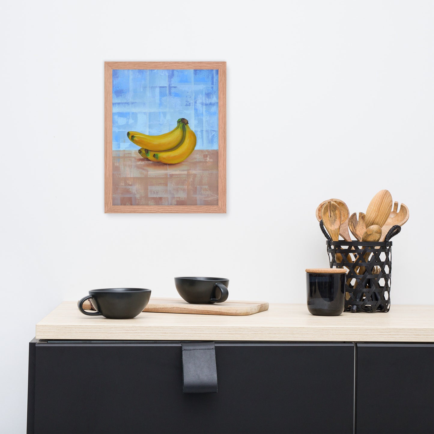 Framed Bananas Print