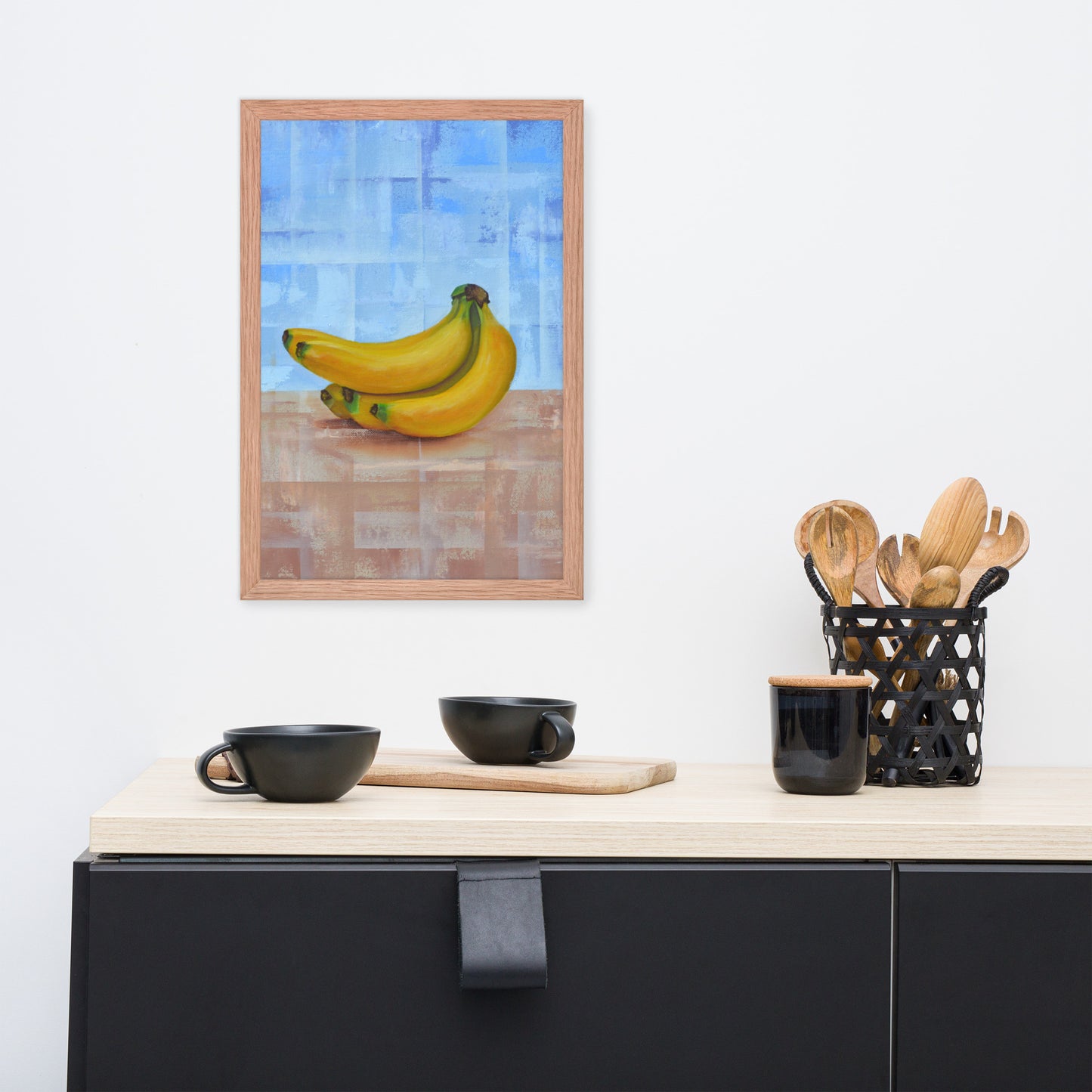 Framed Bananas Print