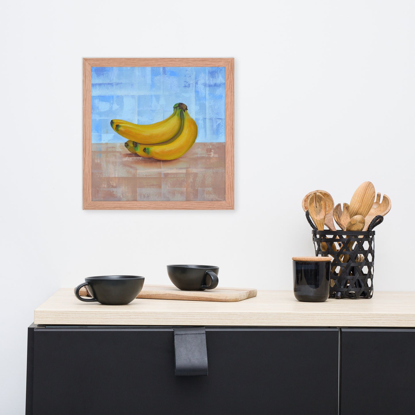 Framed Bananas Print