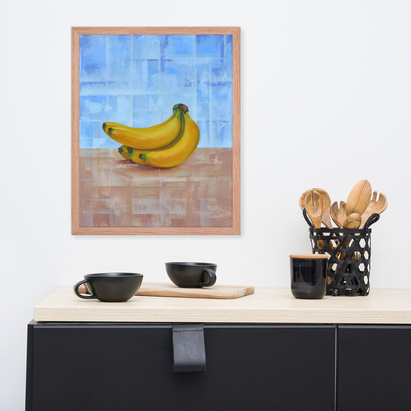 Framed Bananas Print