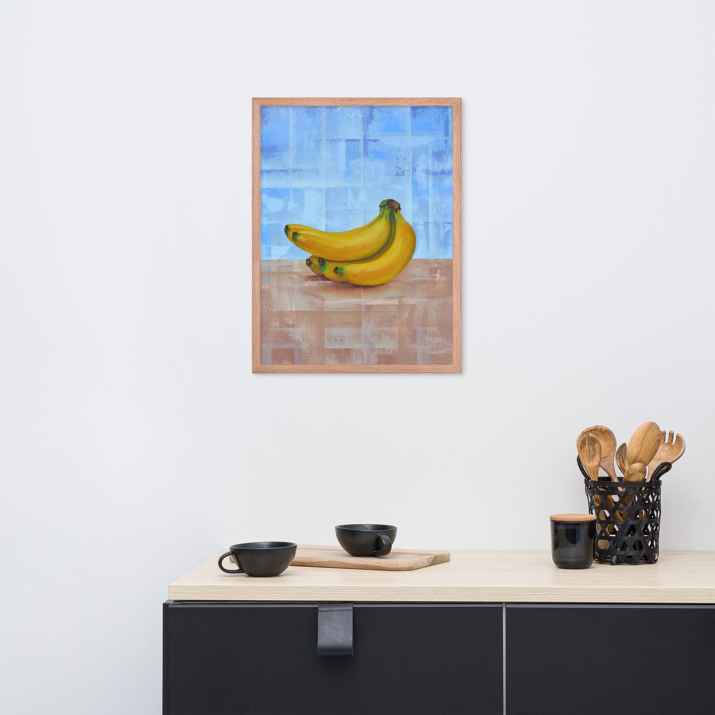 Framed Bananas Print