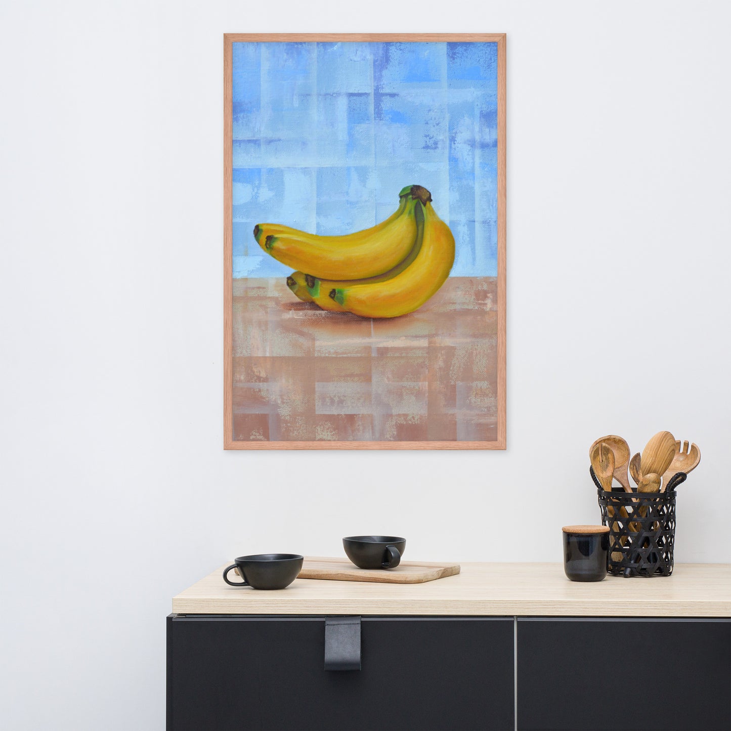 Framed Bananas Print