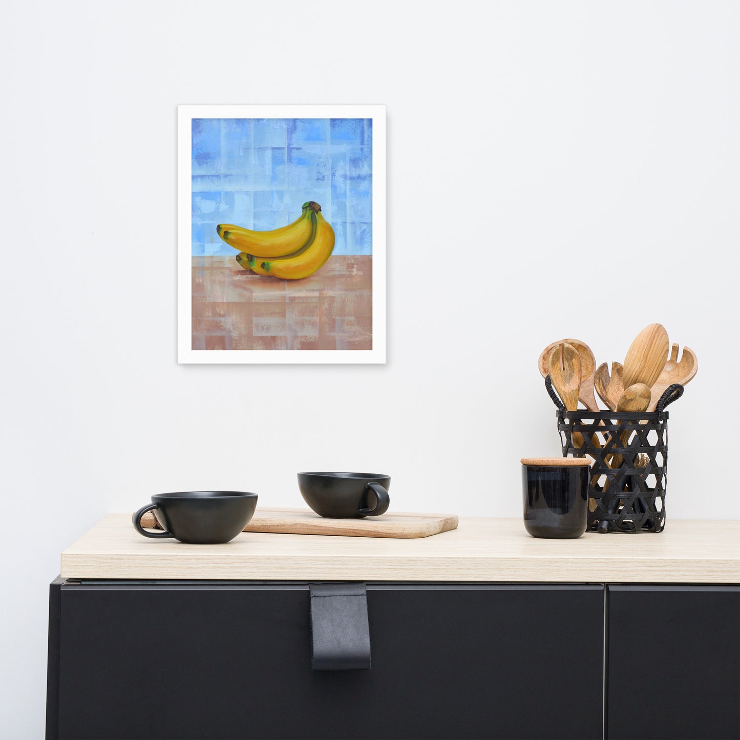 Framed Bananas Print