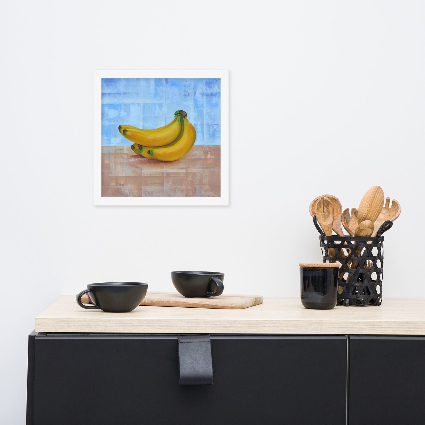 Framed Bananas Print