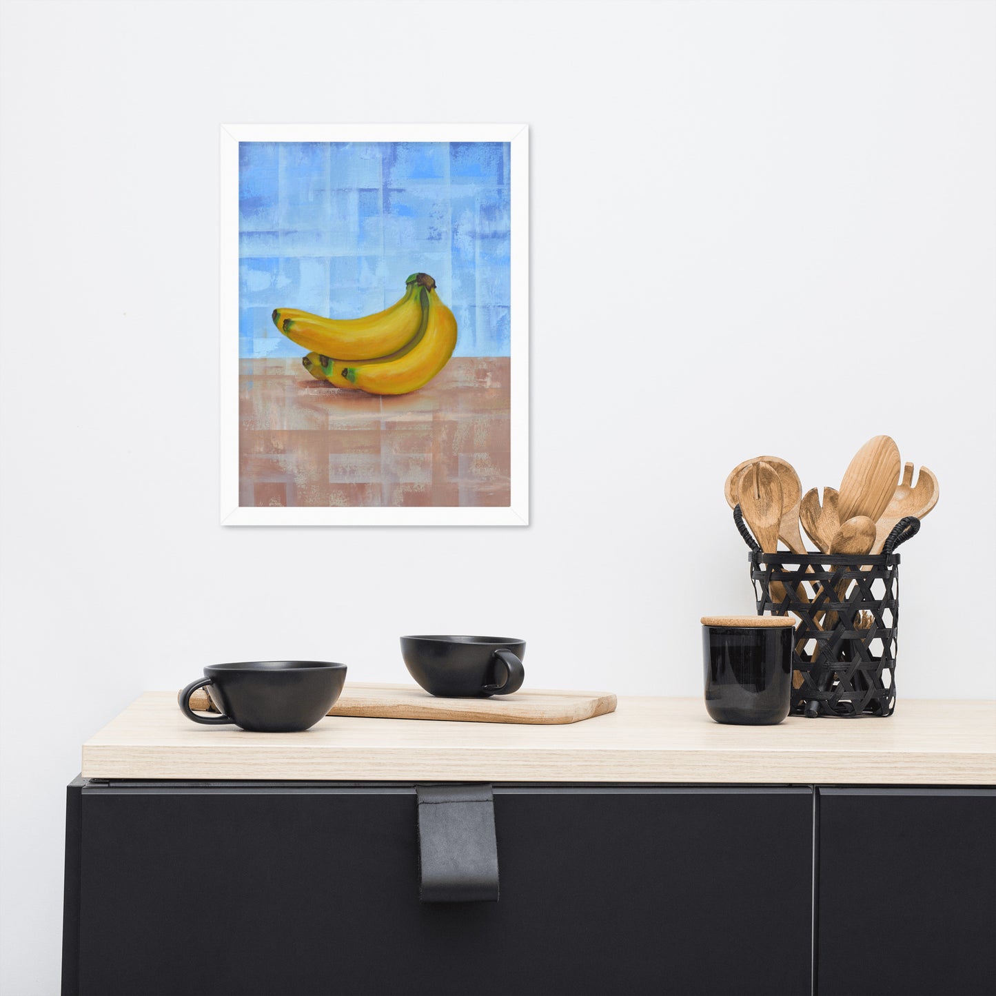 Framed Bananas Print