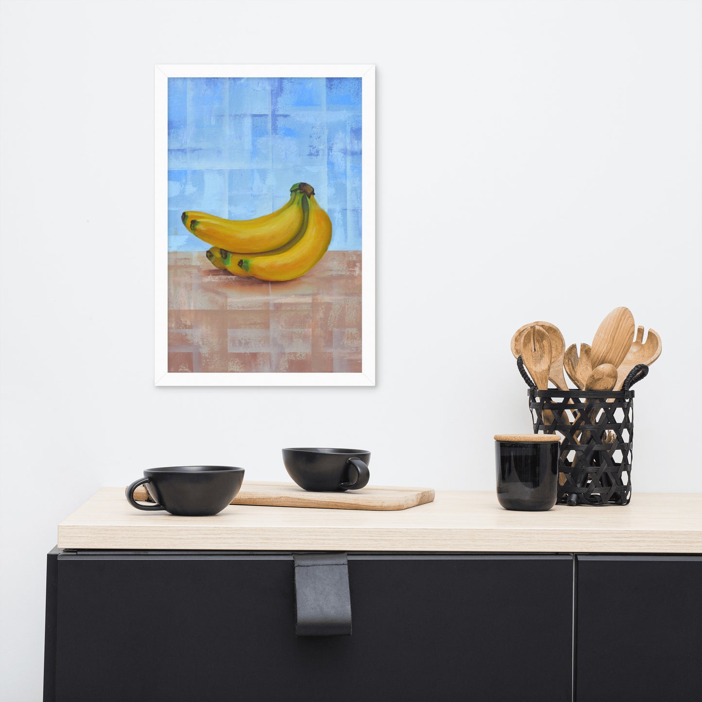 Framed Bananas Print