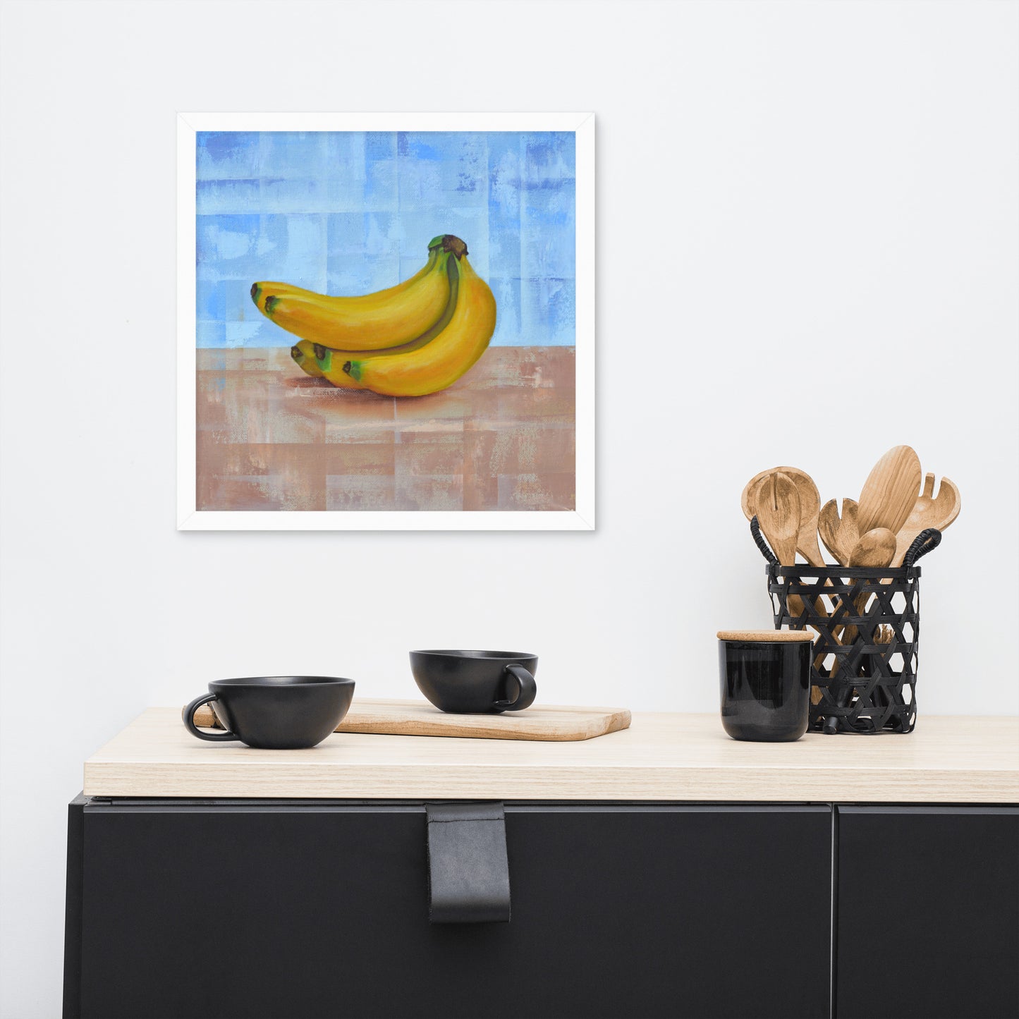 Framed Bananas Print