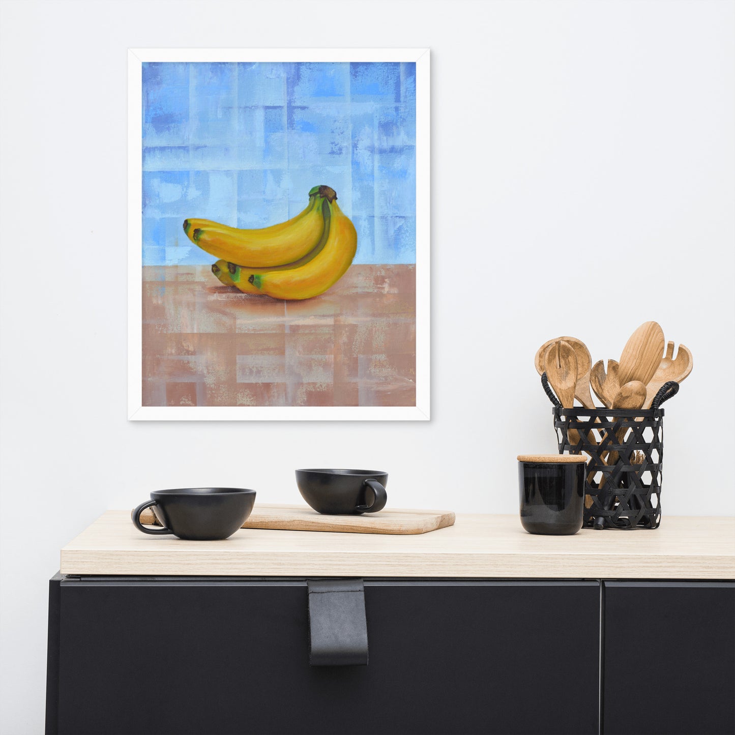 Framed Bananas Print