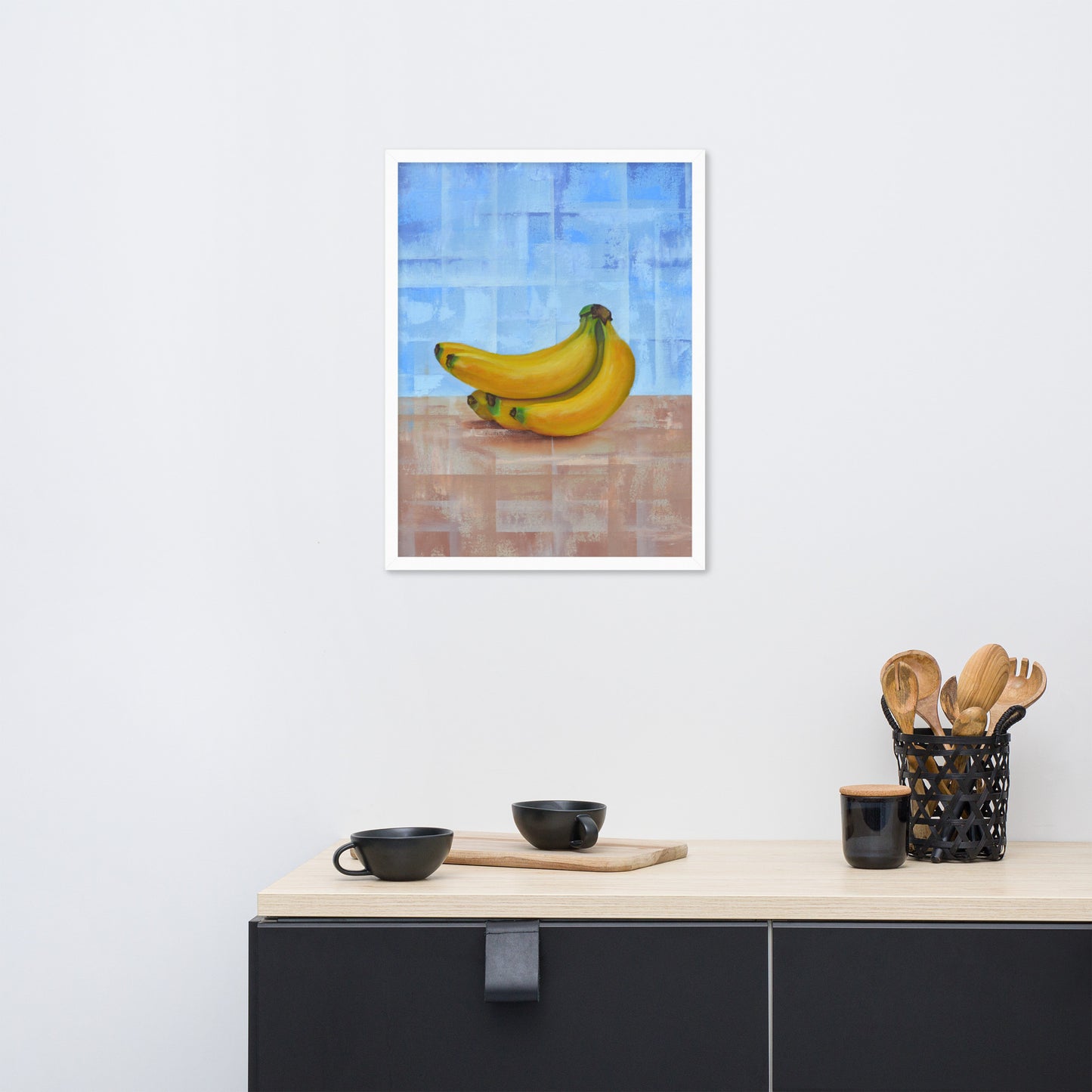 Framed Bananas Print