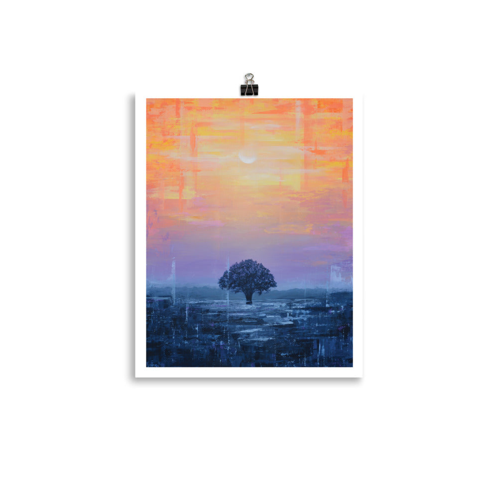 Print of Plainfield Sunset