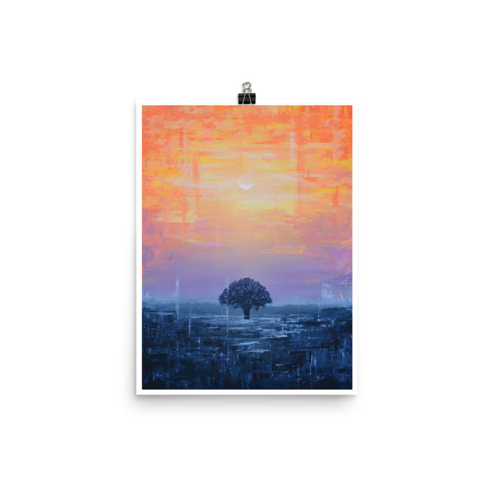 Print of Plainfield Sunset