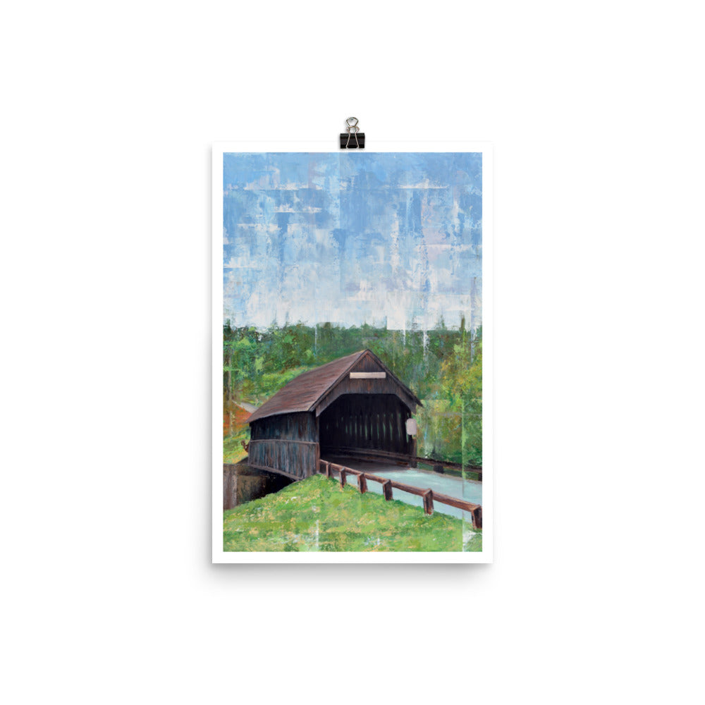 Meriden NH Covered Bridge Print