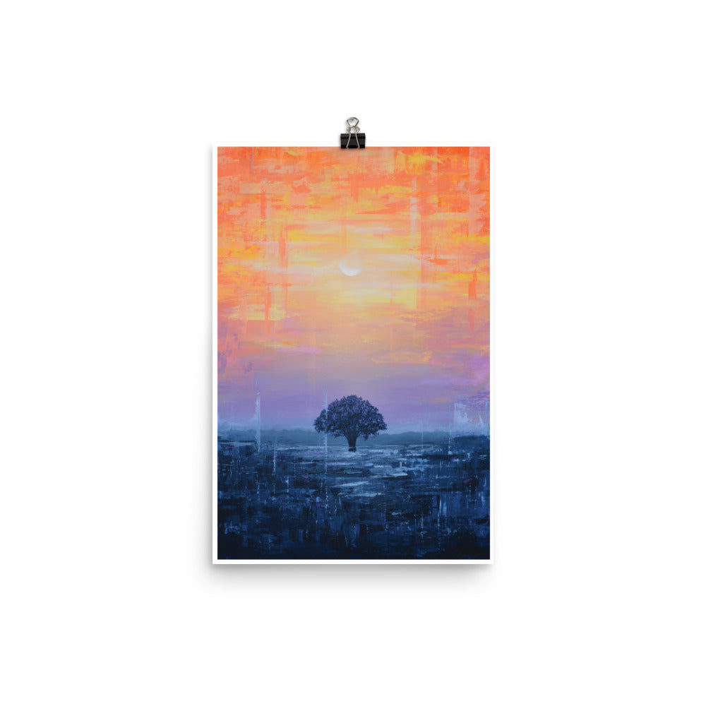 Print of Plainfield Sunset