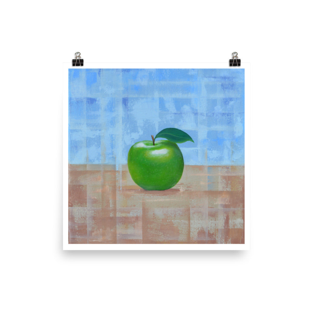 Green Apple Print