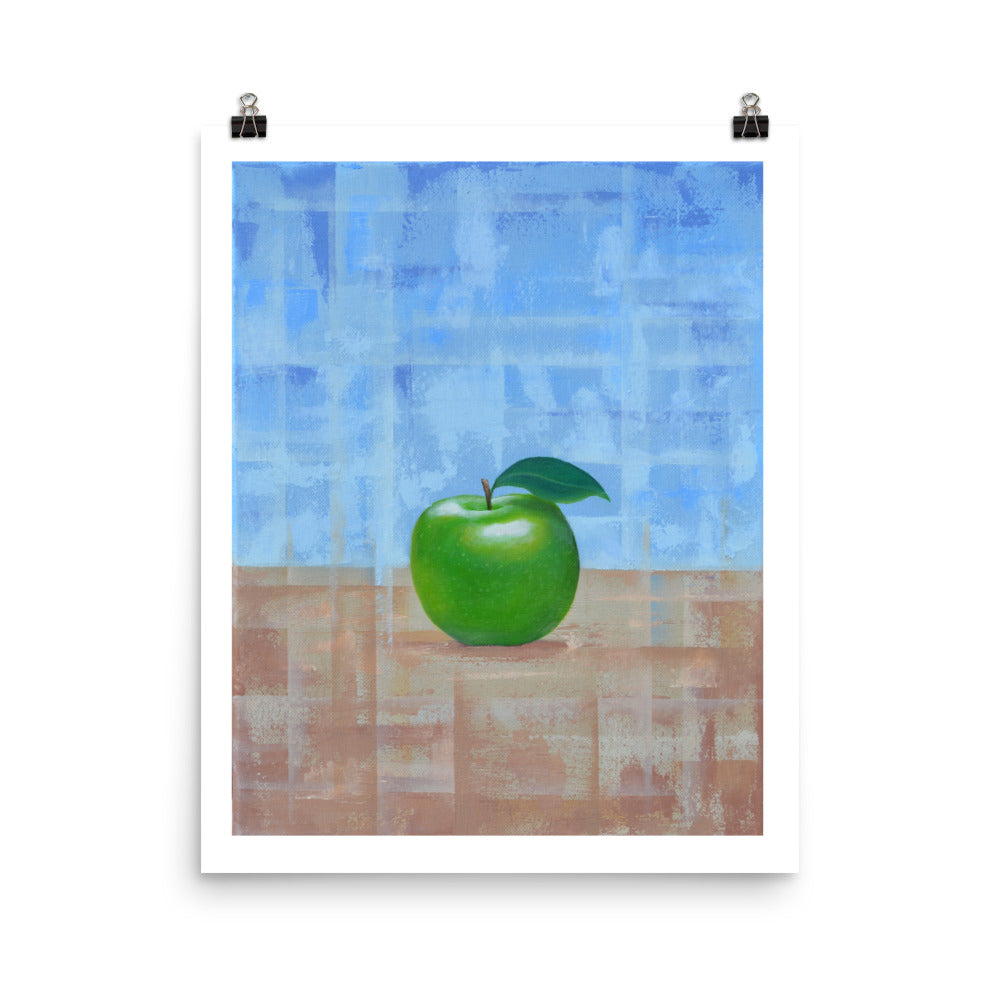 Green Apple Print