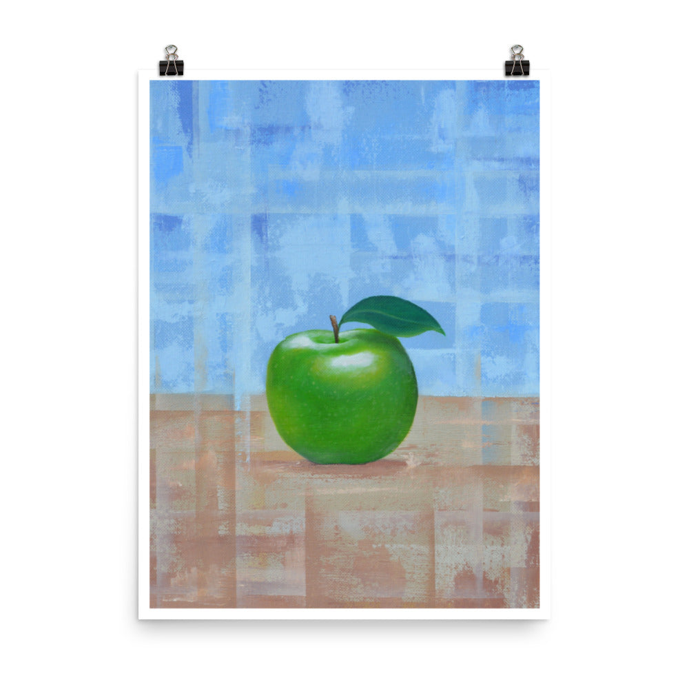 Green Apple Print