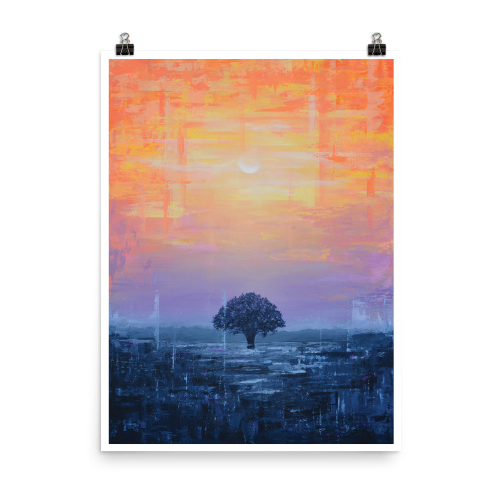 Print of Plainfield Sunset