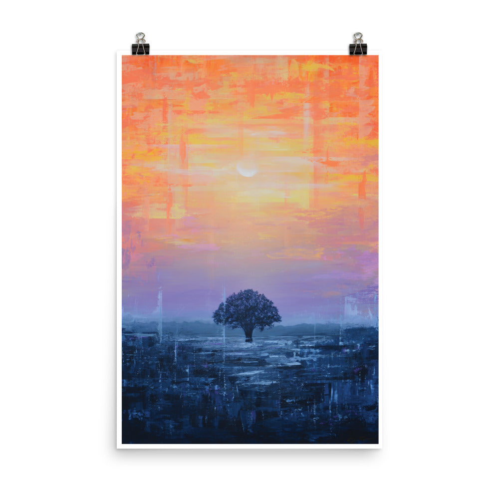 Print of Plainfield Sunset