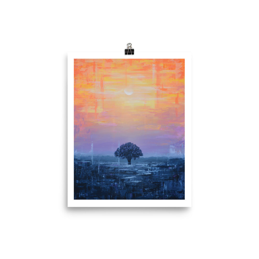 Print of Plainfield Sunset