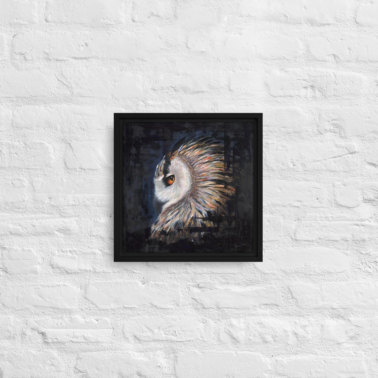 Owl Framed Canvas