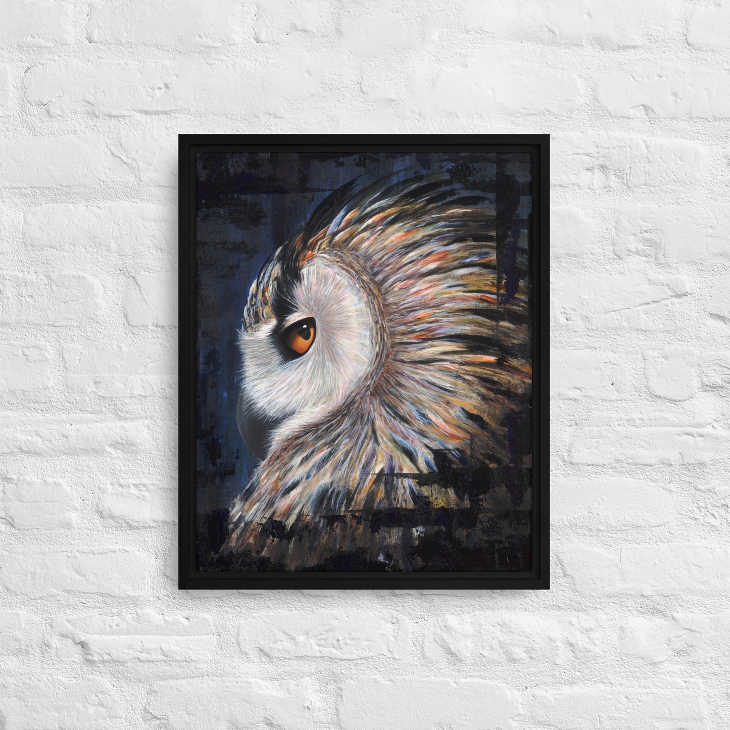 Owl Framed Canvas