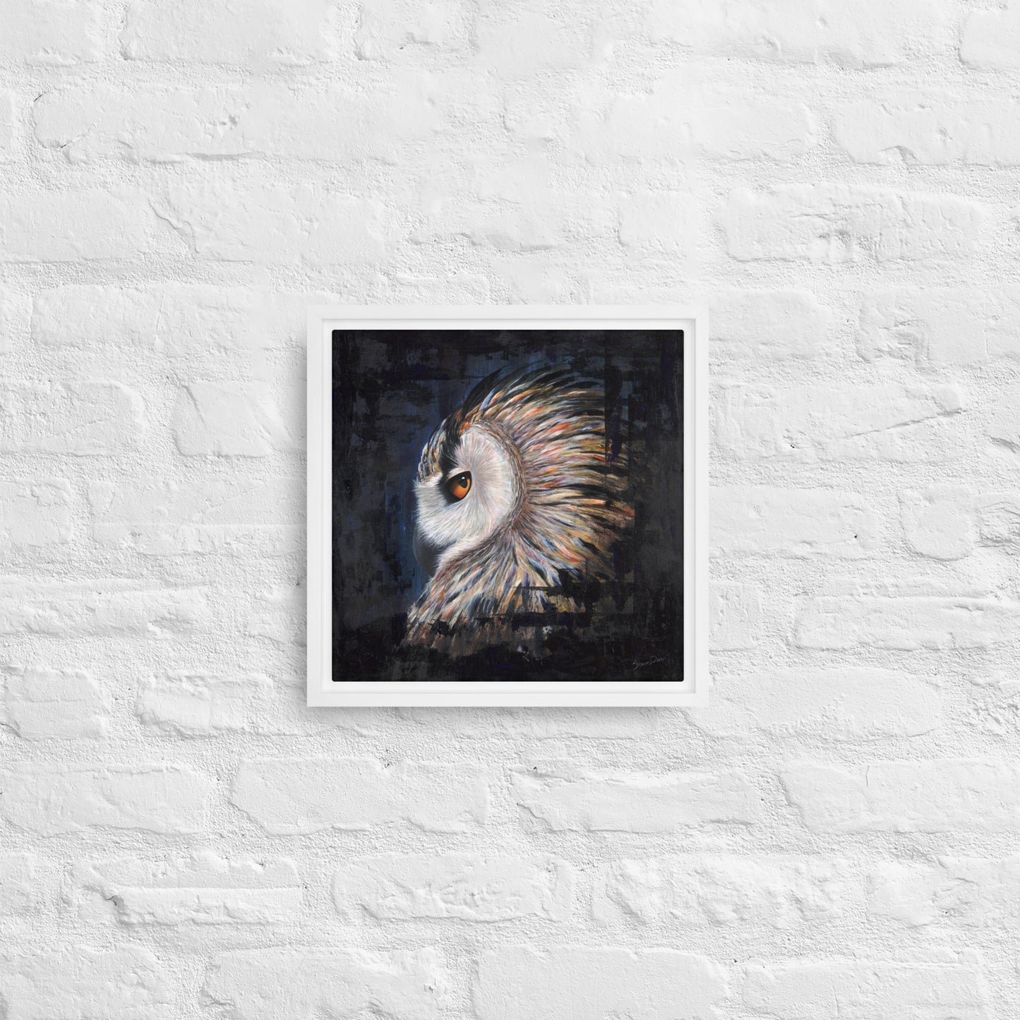 Owl Framed Canvas