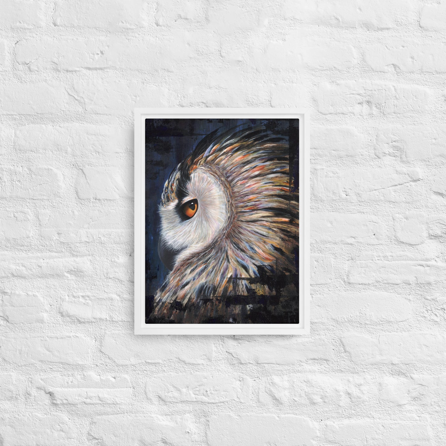 Owl Framed Canvas