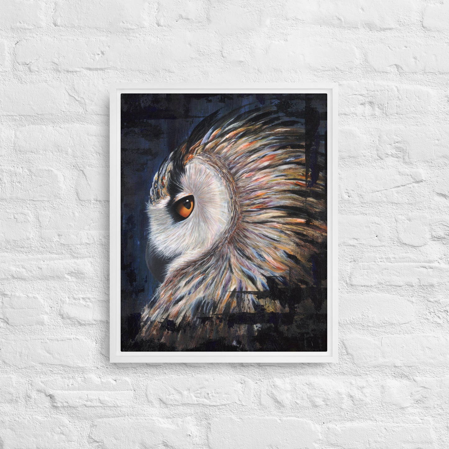 Owl Framed Canvas